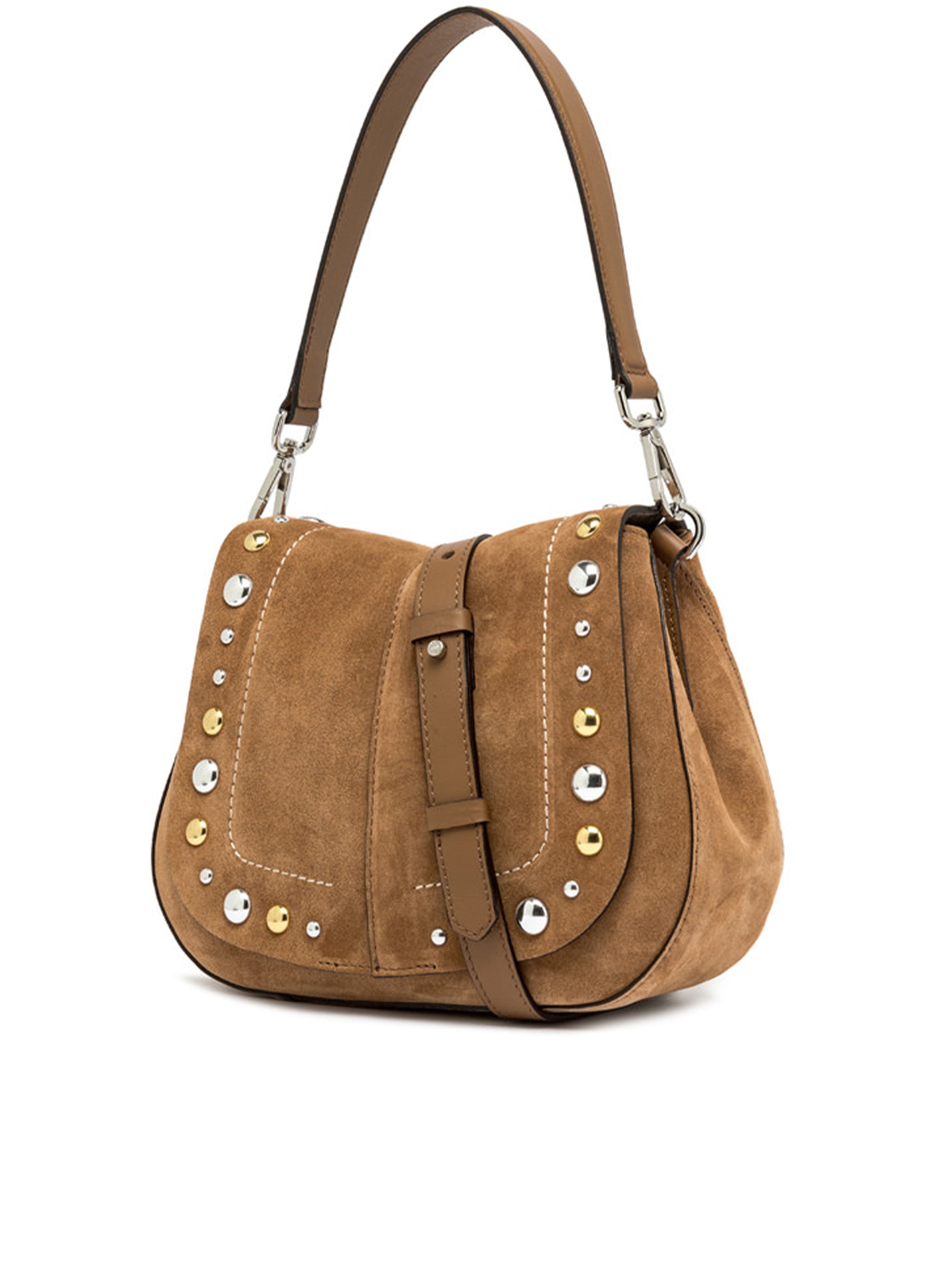 Helena Round Brown Borsa