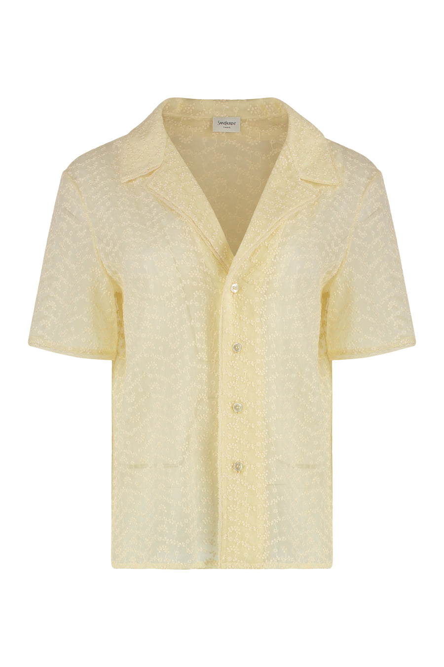 Muslin Pajama Set With Lace Trim Cream Cotton Pyjama Sets
