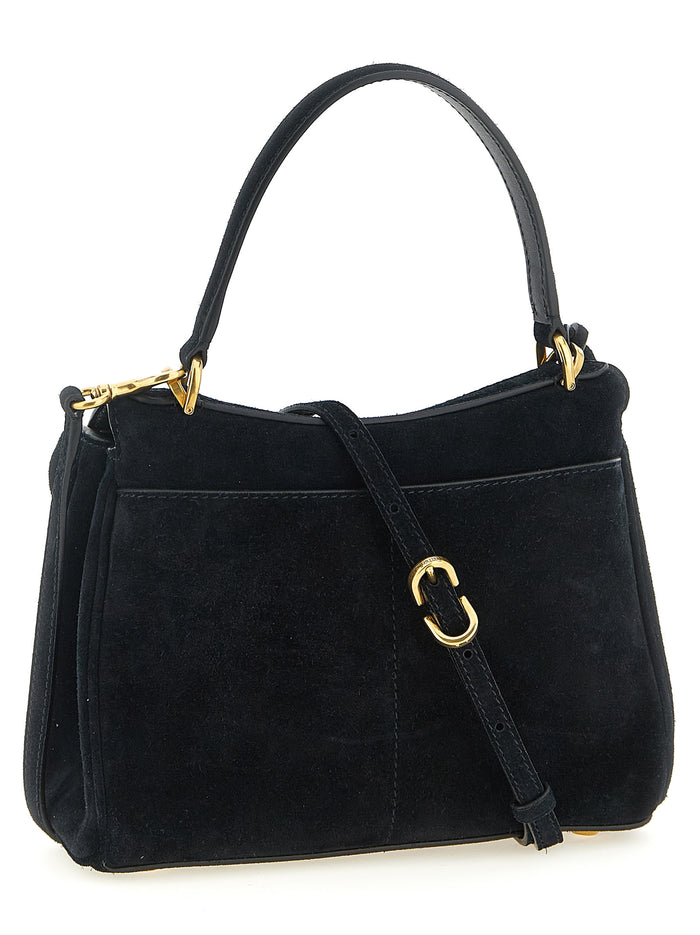 Rodeo Mini Handbag Black Calfskin Leather (bos Taurus) Hand Bags