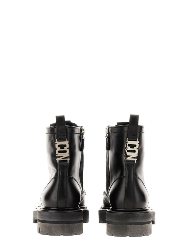 Ankle Boot Black Leather
