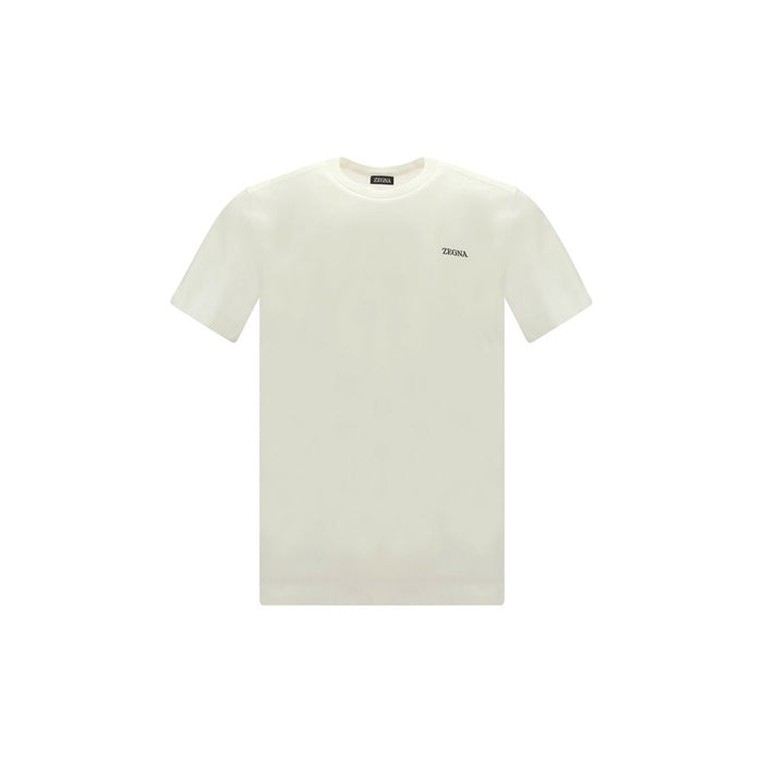 Zegna 100% Cotton t-shirt in white