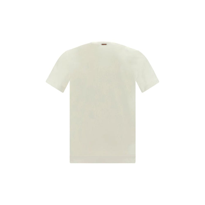Zegna 100% Cotton t-shirt in white — view 2