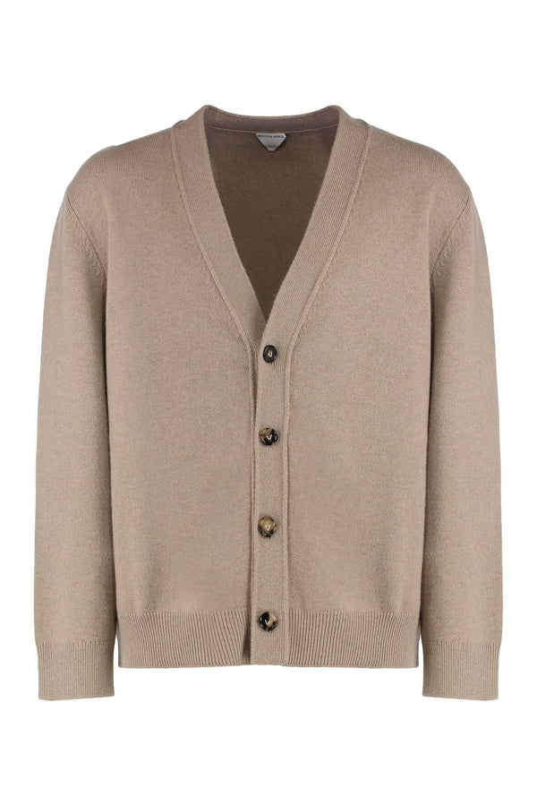 Cashmere Cardigan Beige Cardigans