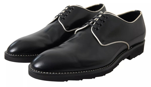 Dolce & Gabbana 100% Leather upper oxford in black