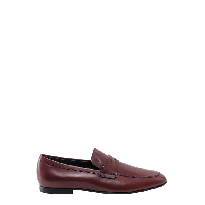 Tods Flat Shoes Brown Pelle