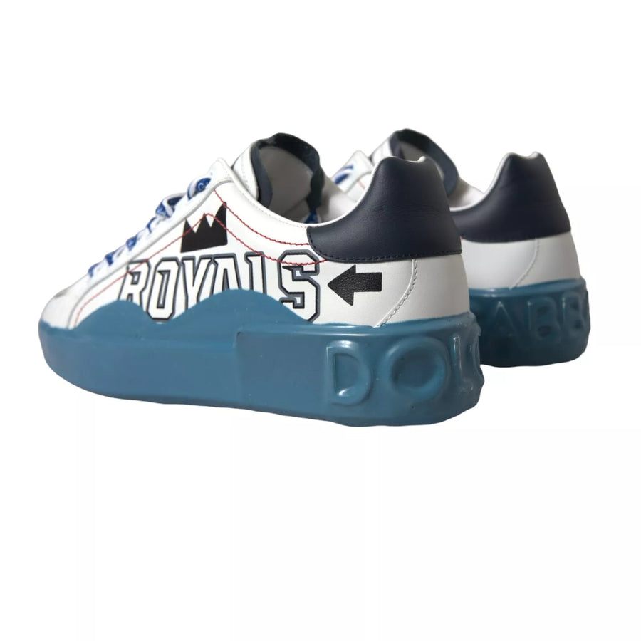 Dolce & Gabbana 100% Calfskin Leather upper sneaker in white
