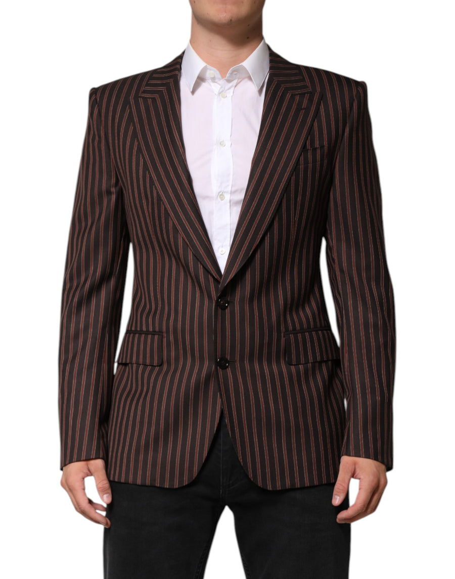 Dolce & Gabbana 100% Virgin Wool blazer in brown