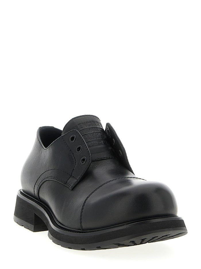 Truck Derby loafers Black Bull Leather (bos Taurus)