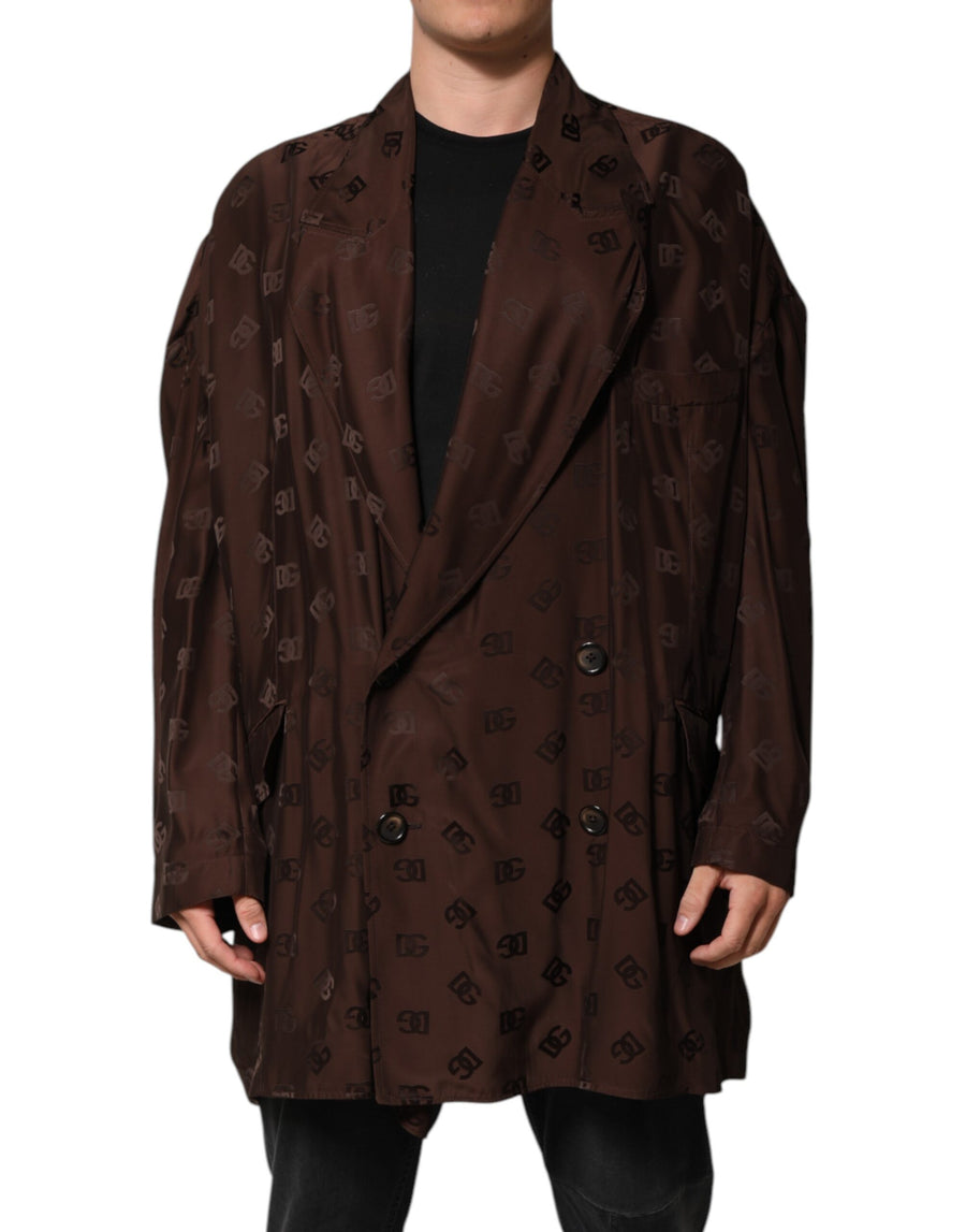 Dolce & Gabbana 100% Polyester; Lining: 60% Viscose blazer in brown
