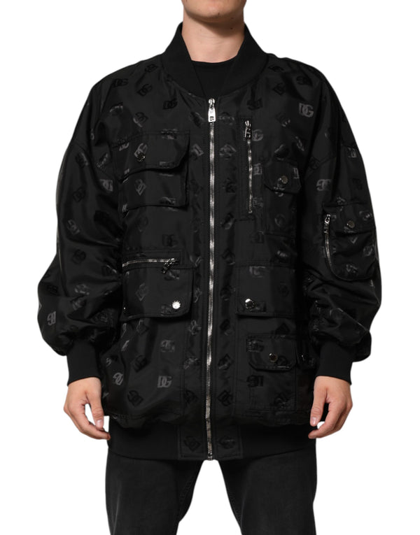 Dolce & Gabbana 100% Polyester jacket in black