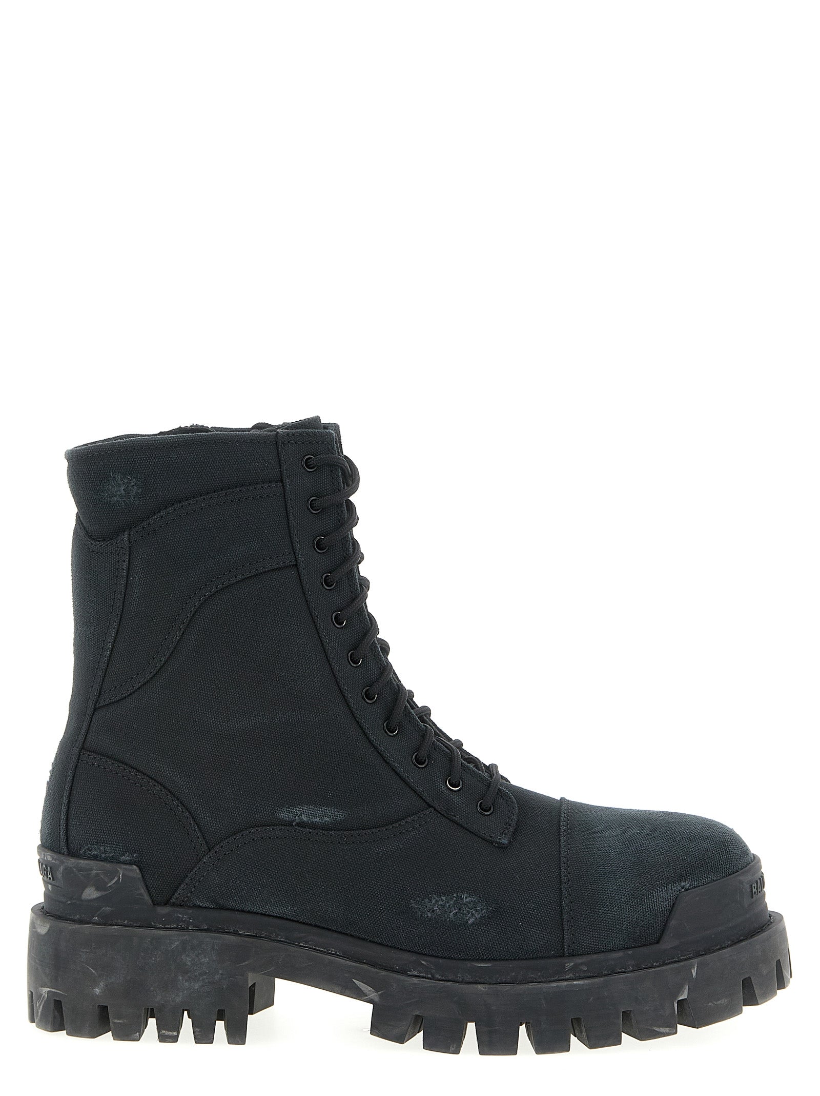 Combat Strike boots Black Cotton Boots, Ankle