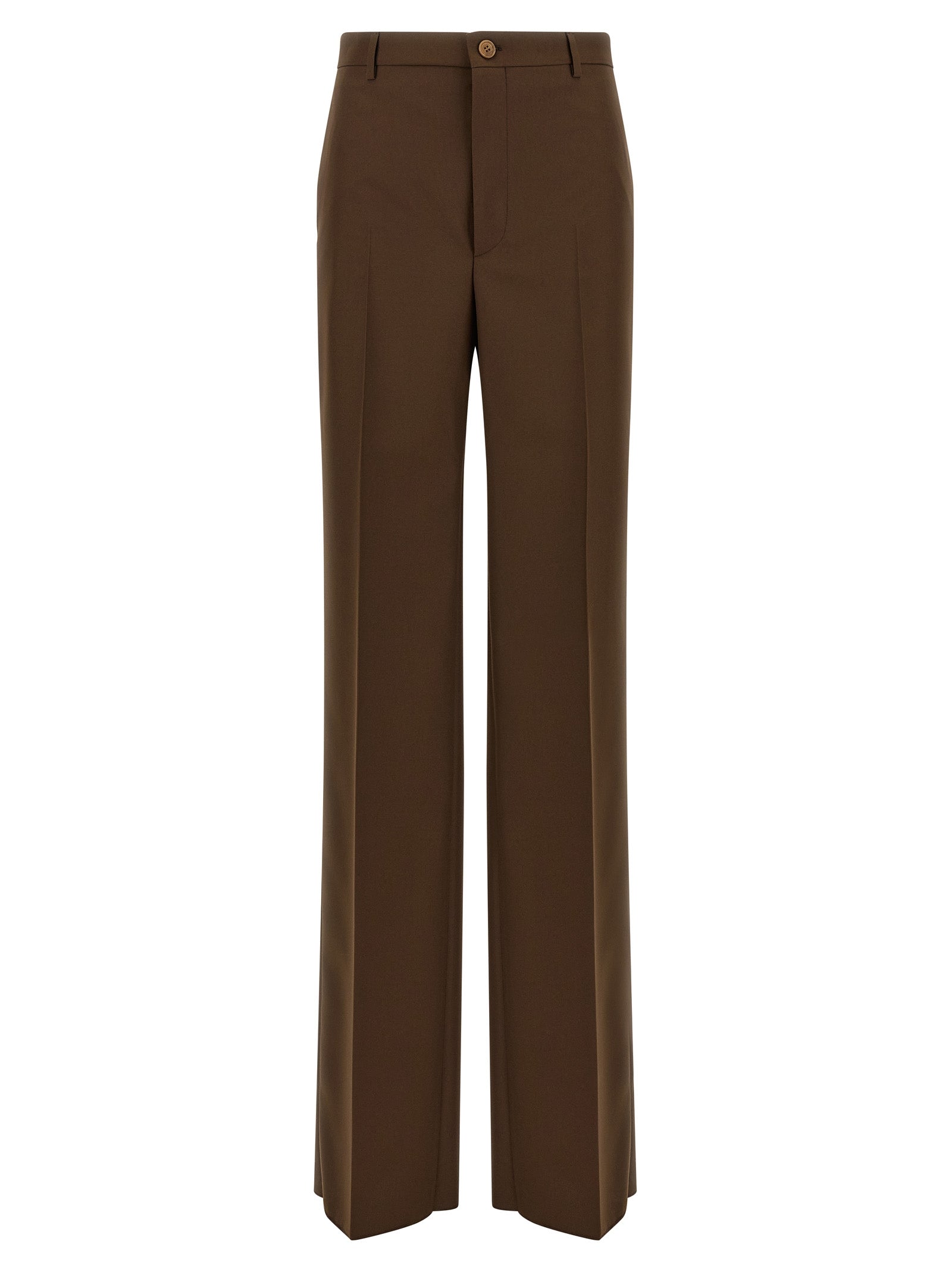 Tailored trousers Brown Polyester Pant