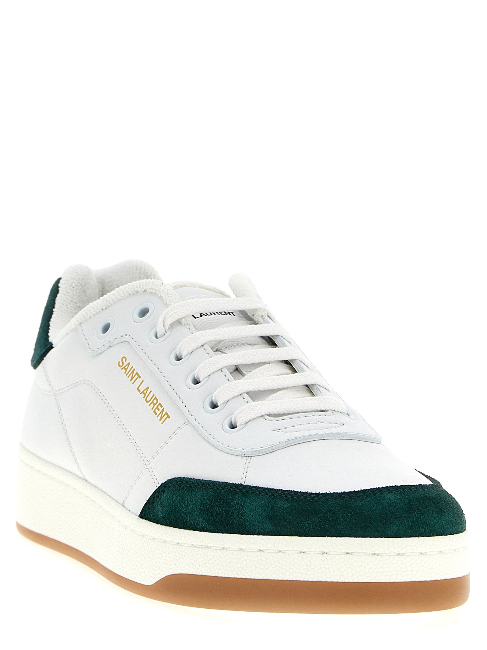 SL-61 sneakers Green Calfskin Leather (bos Taurus)