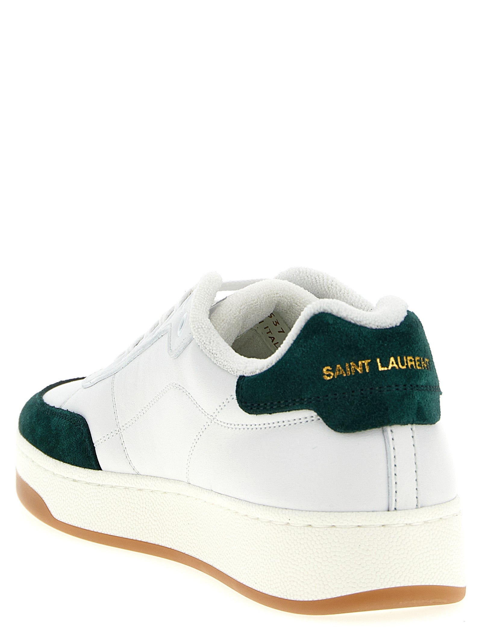 SL-61 sneakers Green Calfskin Leather (bos Taurus)