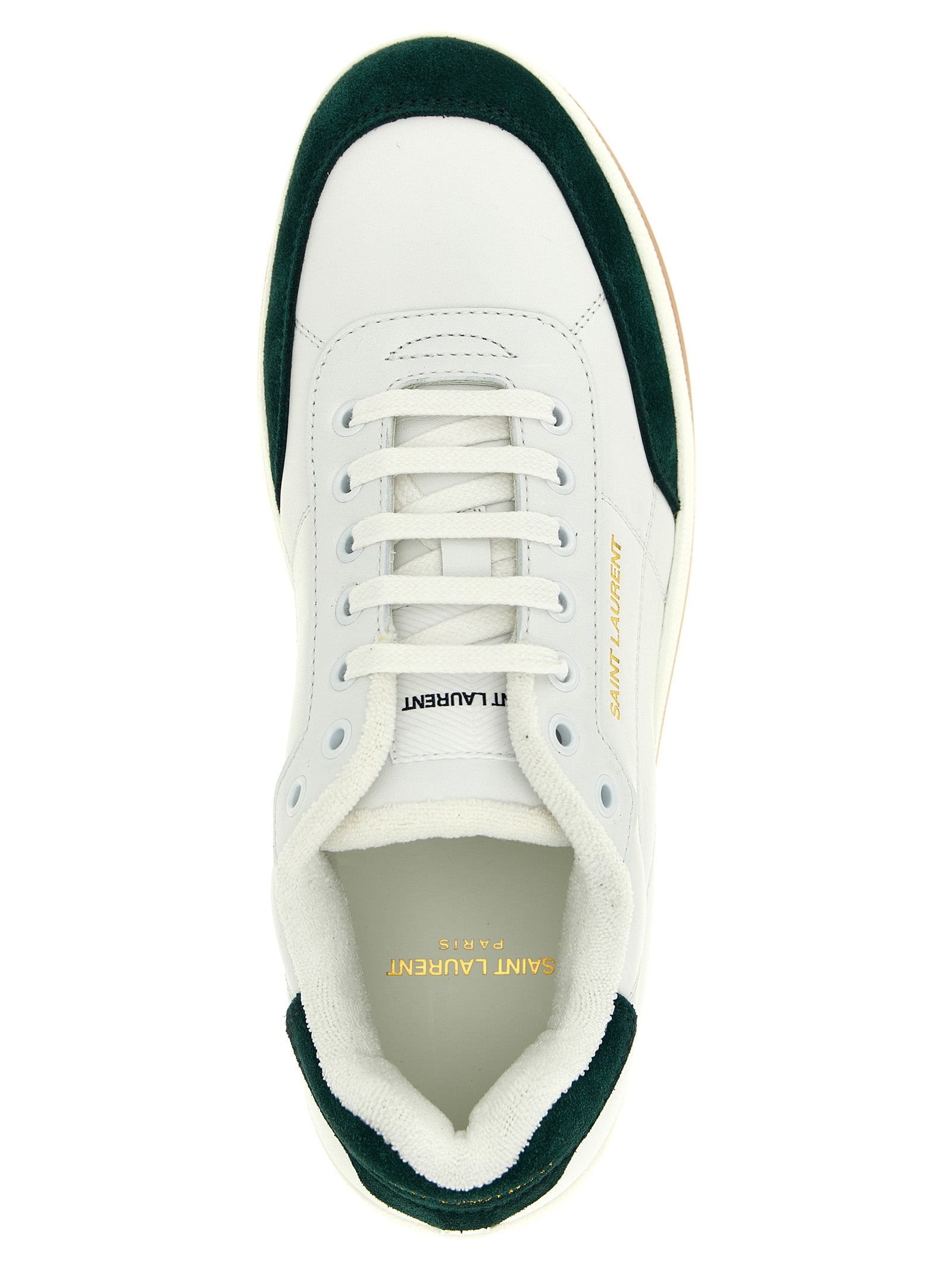 SL-61 sneakers Green Calfskin Leather (bos Taurus)