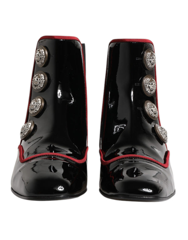 Dolce & Gabbana 70% Calf Leather boot in black