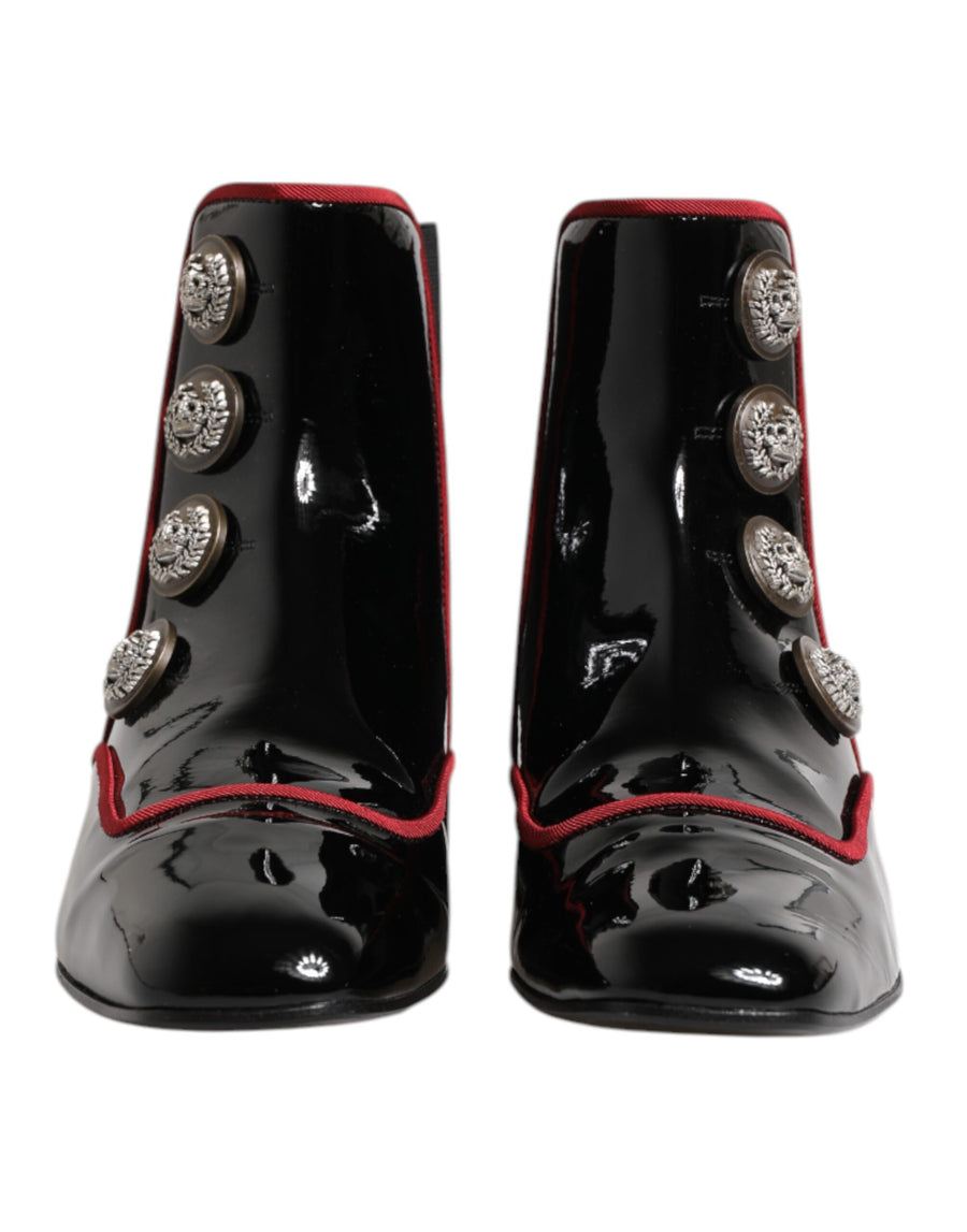Dolce & Gabbana 70% Calf Leather boot in black