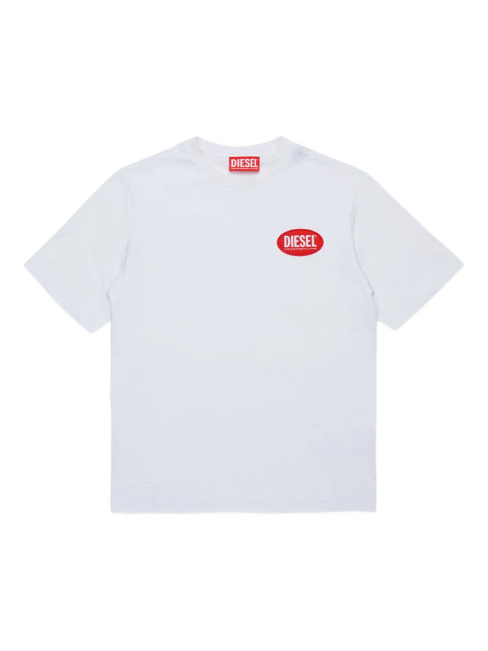 Tpatch Over White T-shirt