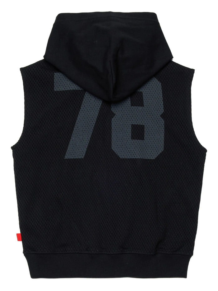 Smesh Over Black Gilet