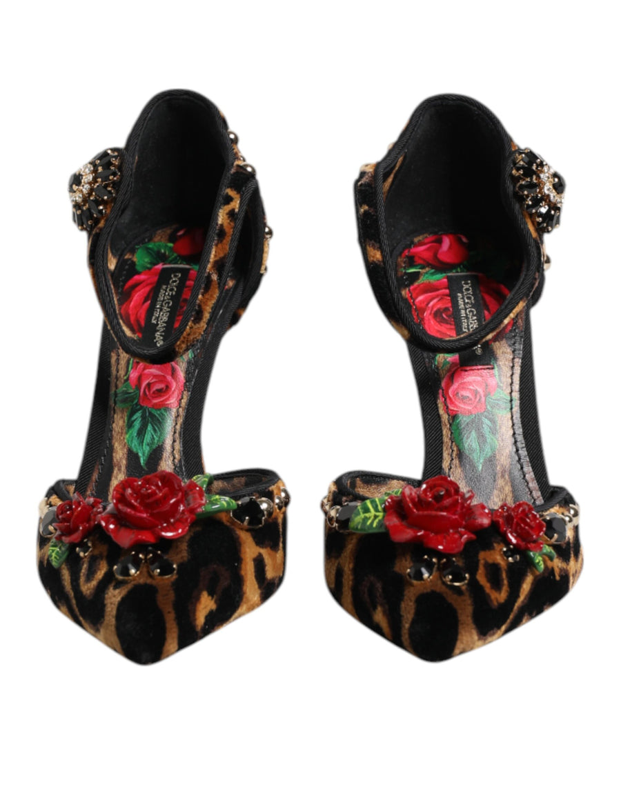 Dolce & Gabbana 50% Cotton 50% Viscose pump in multicolor