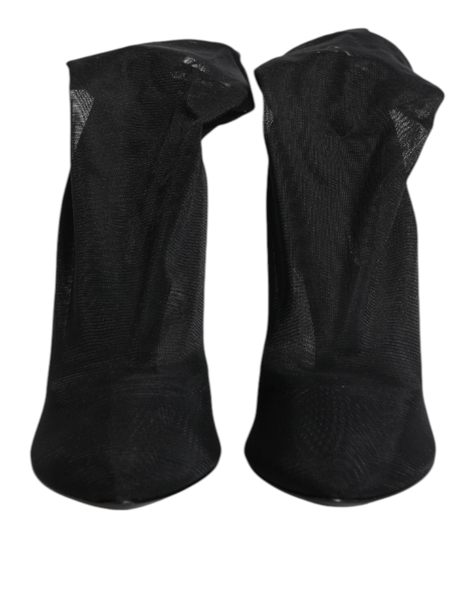 Dolce & Gabbana 52% Silk boot in black