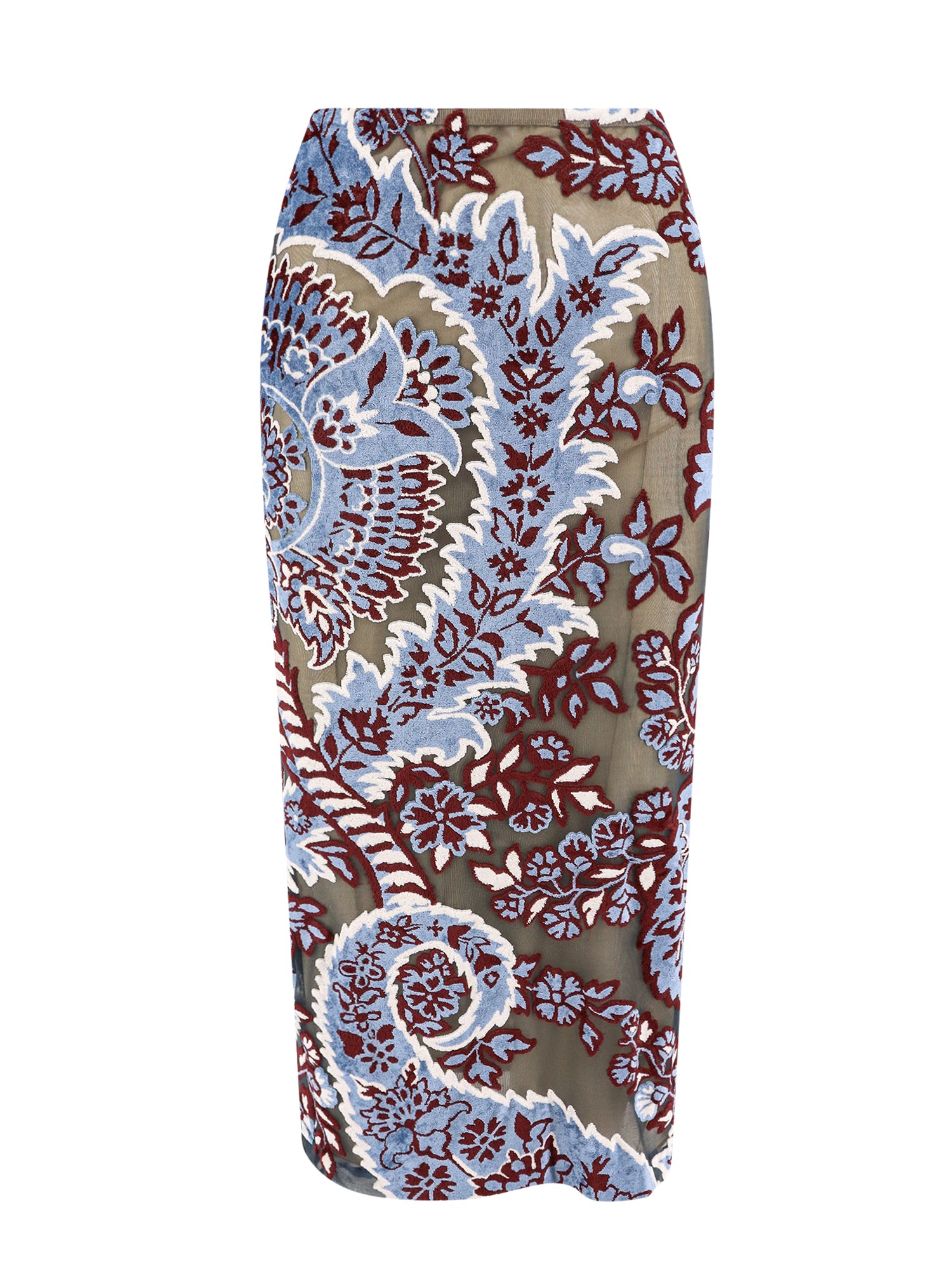 Etro Skirts Multicolour Viscosa Poliammide Elastan