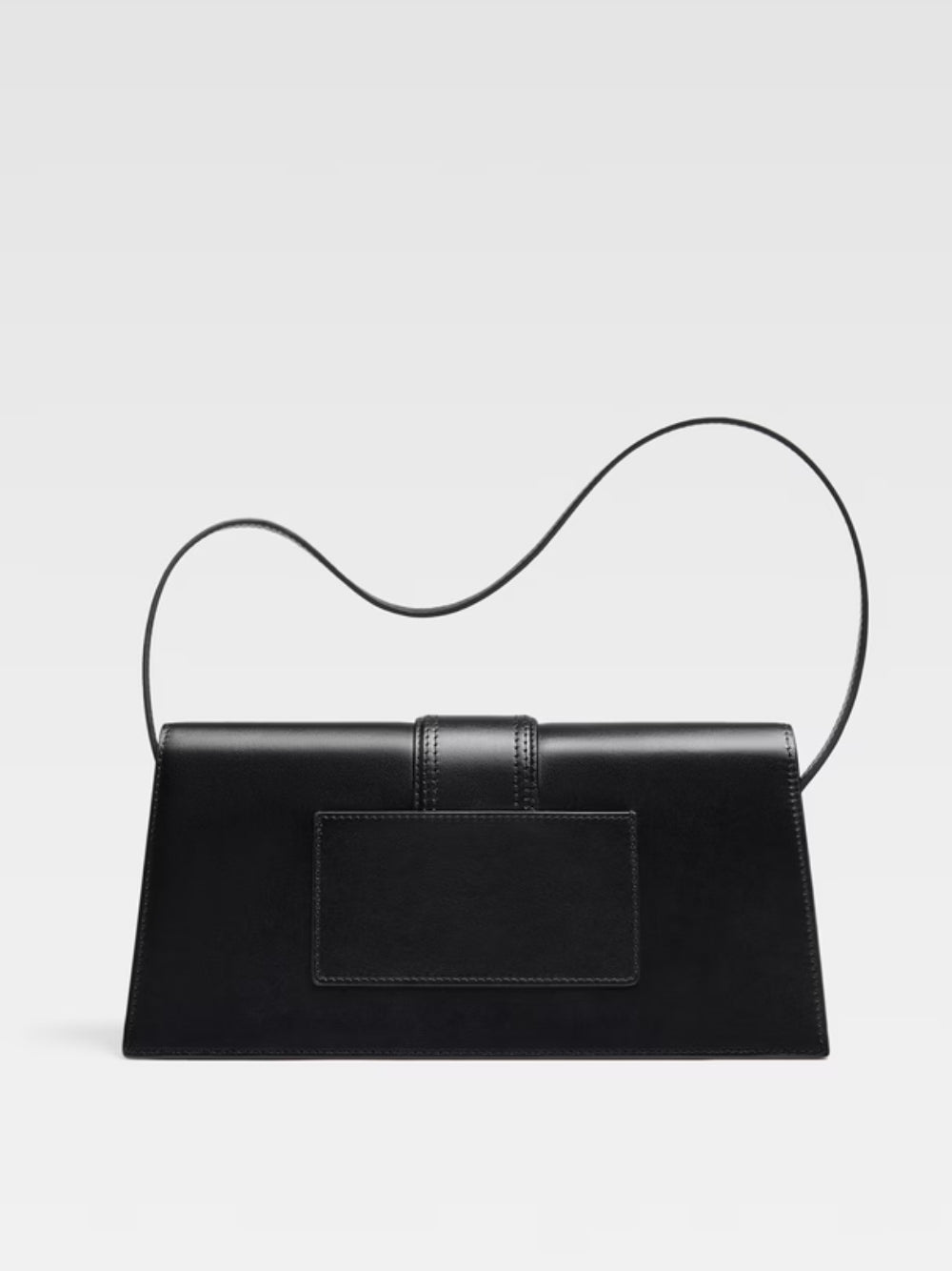 Black Leather Le Bambino Long Bag