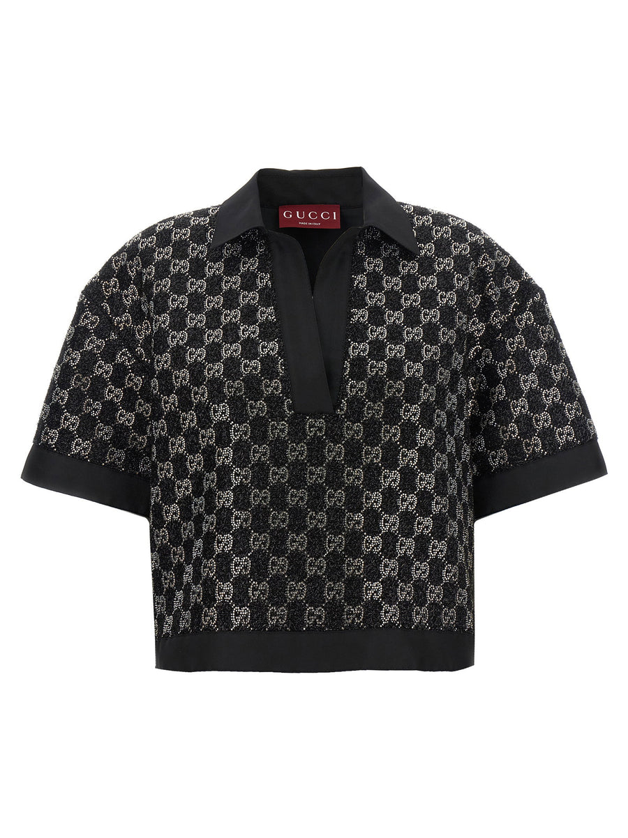 Gucci Gg Crystal Top