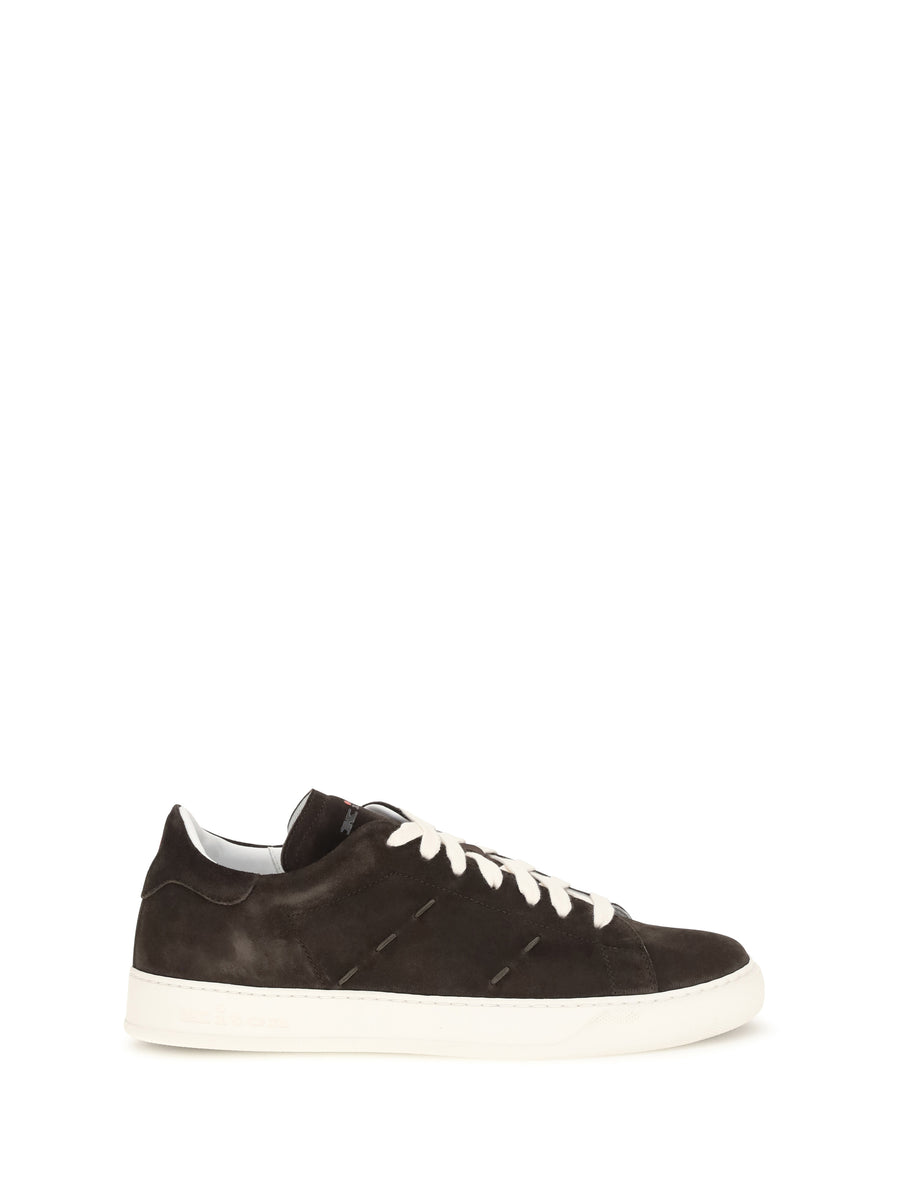 Kiton Upper: 100% calf leather; Sole: 100% rubber sneakers in black