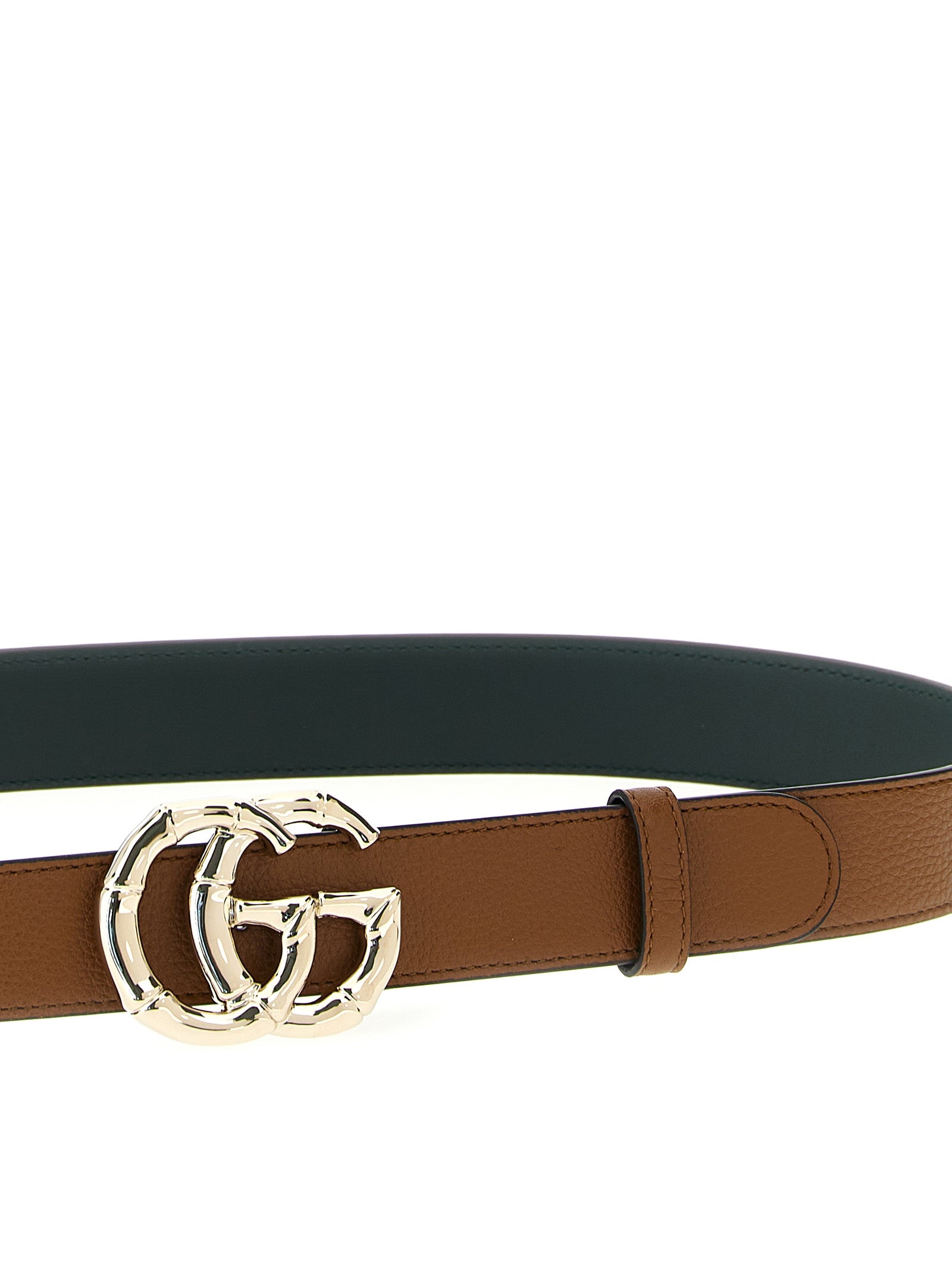 GG Marmont belt Brown Calfskin Leather (bos Taurus)