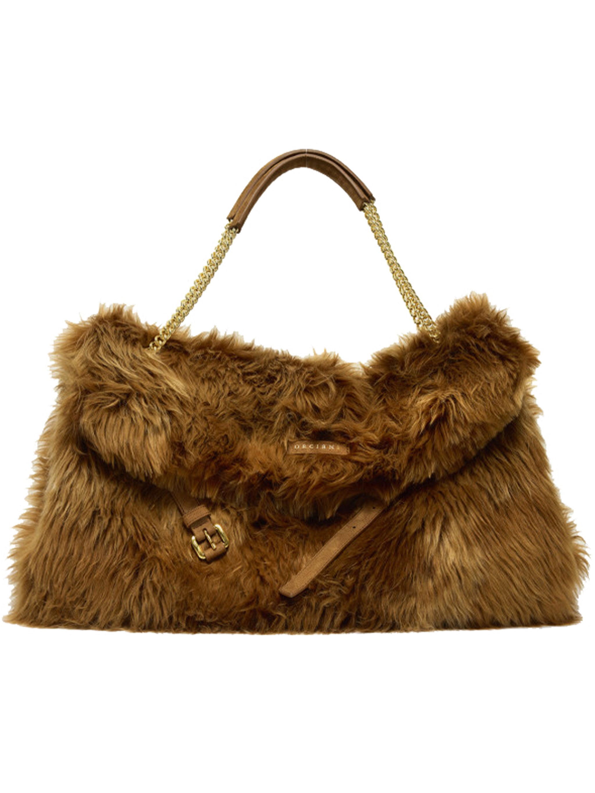 Borsa Venus Brown Eco Fur |