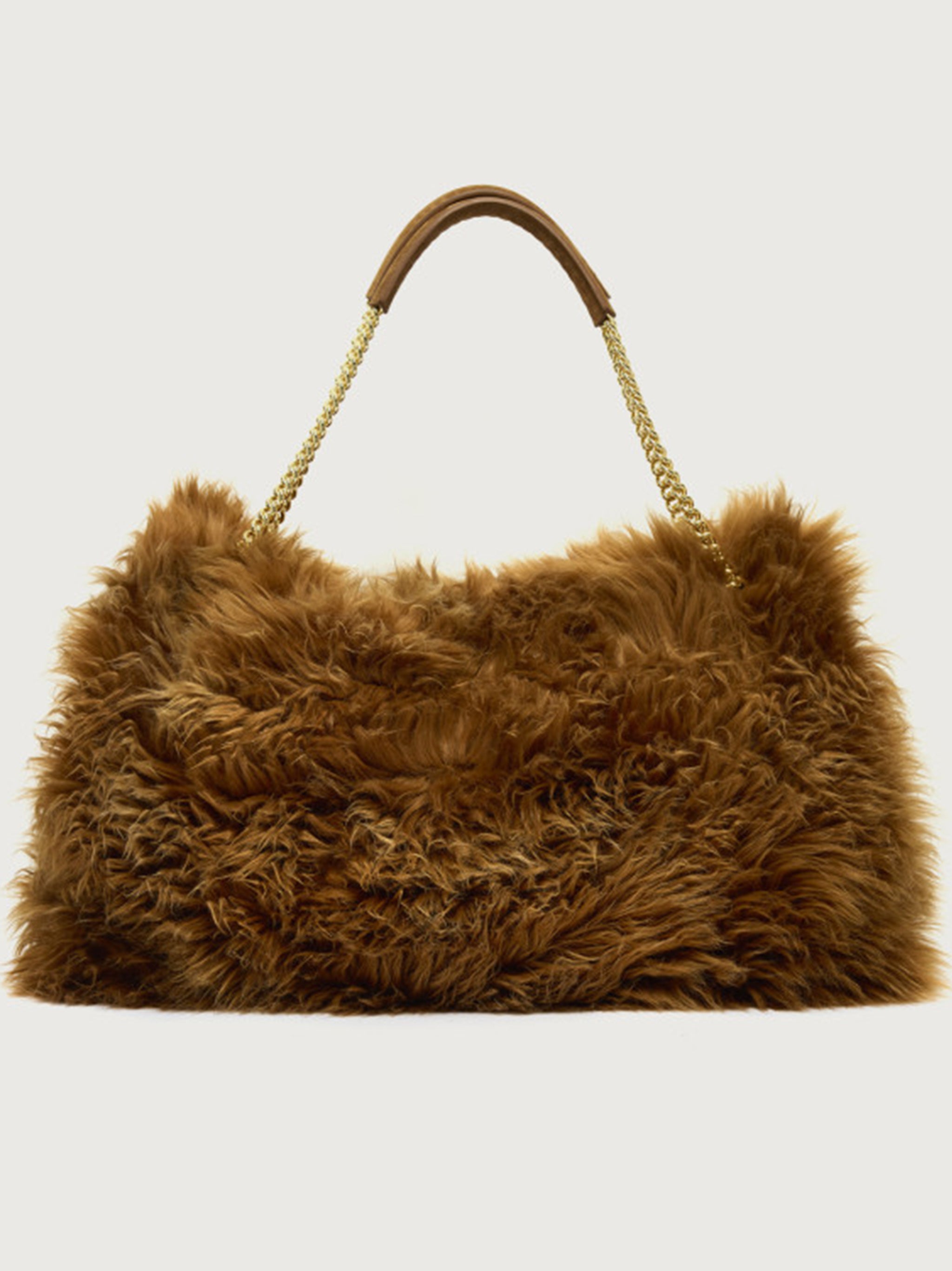 Borsa Venus Brown Eco Fur |