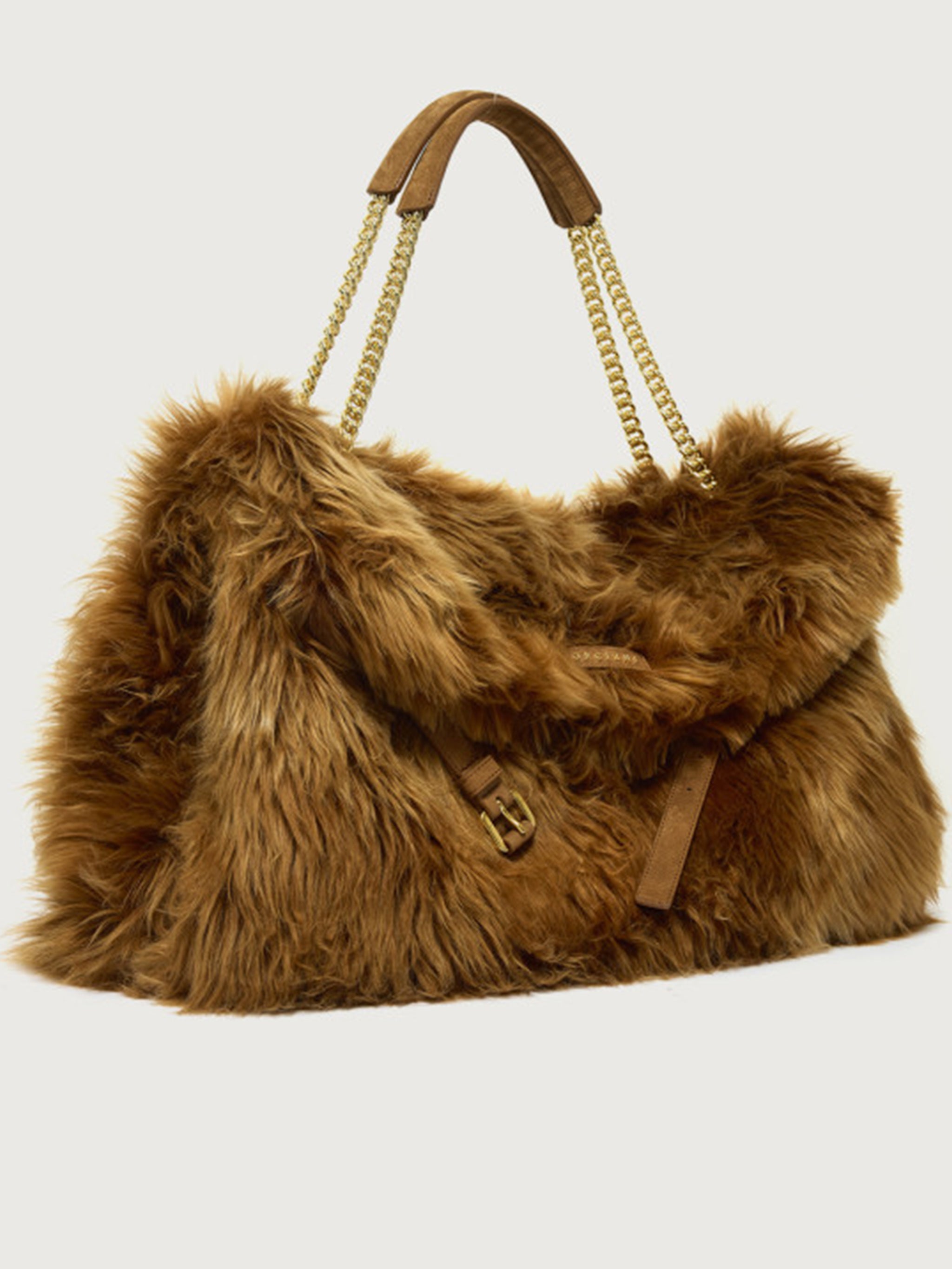 Borsa Venus Brown Eco Fur |