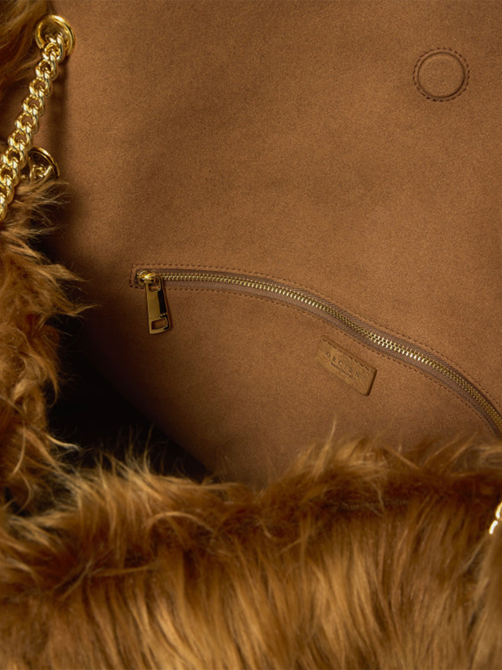 Borsa Venus Brown Eco Fur |