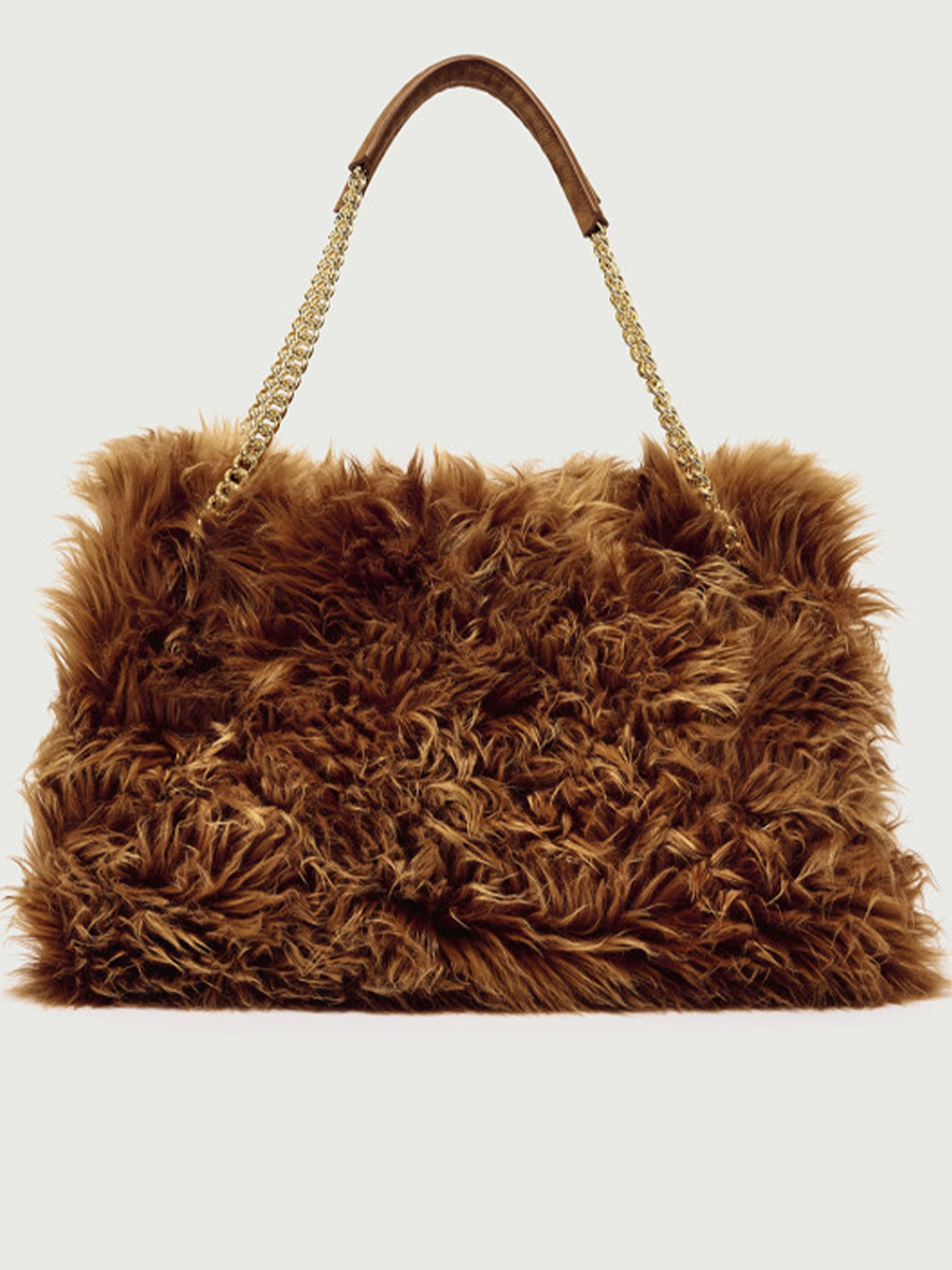 Borsa Venus Brown Eco Fur |