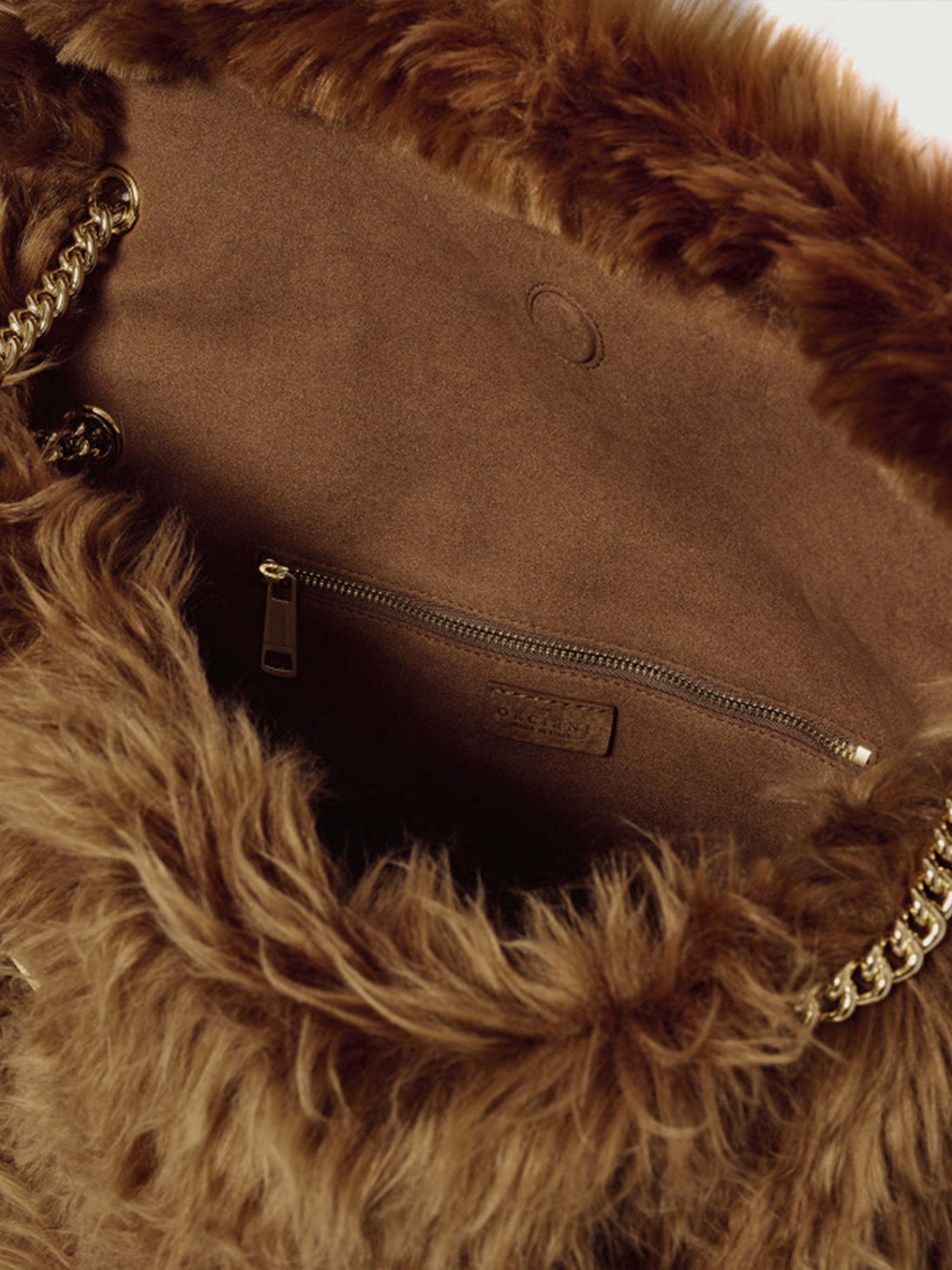 Borsa Venus Brown Eco Fur |