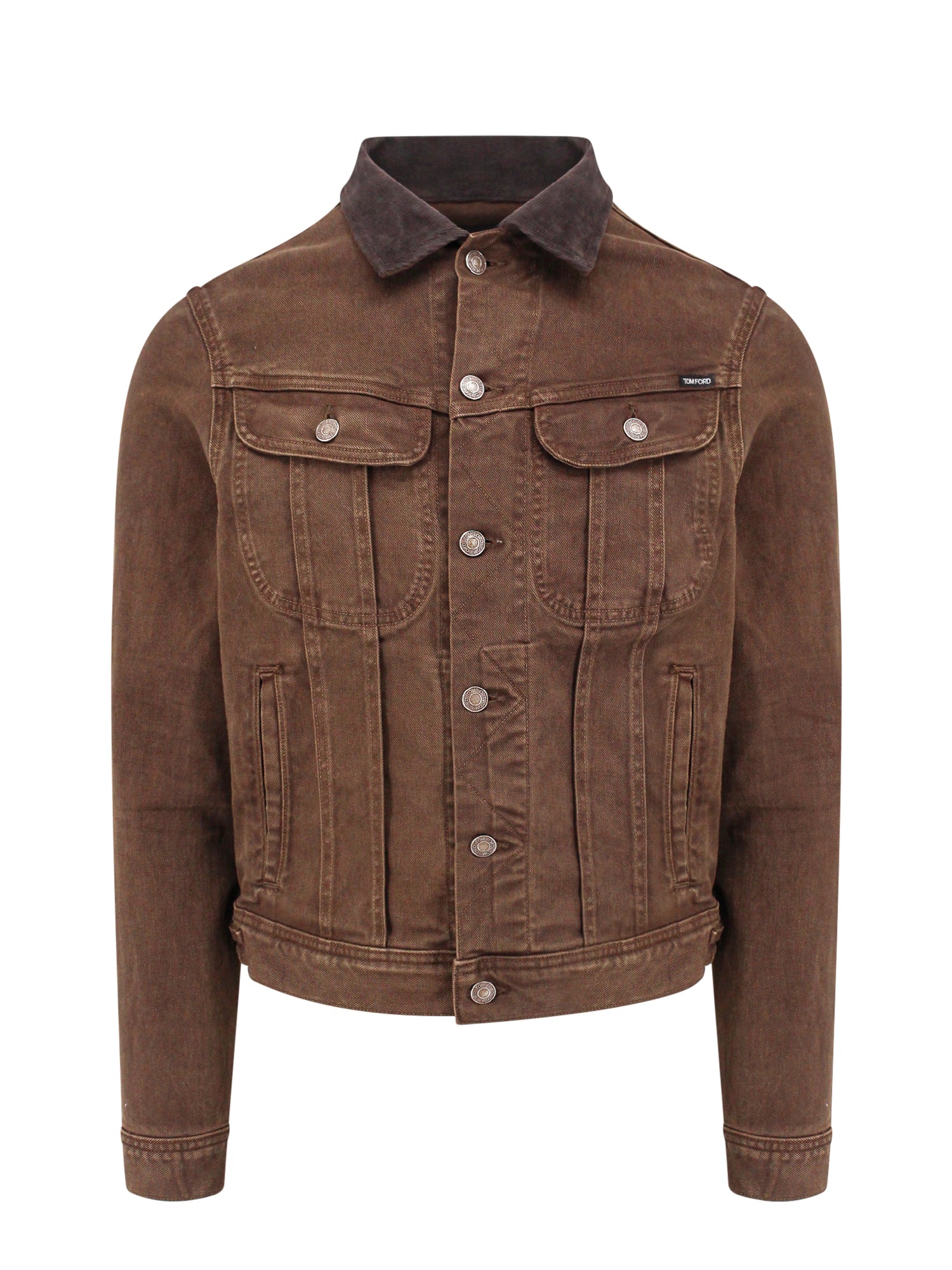 Tom Ford Jackets Brown Cotone