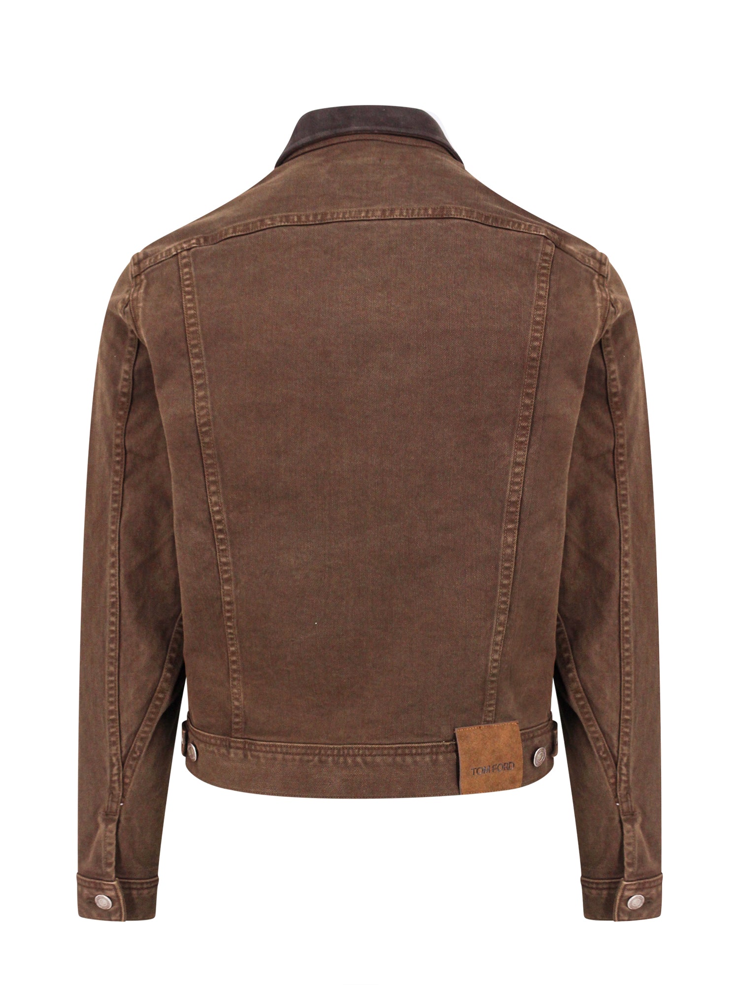 Tom Ford Jackets Brown Cotone
