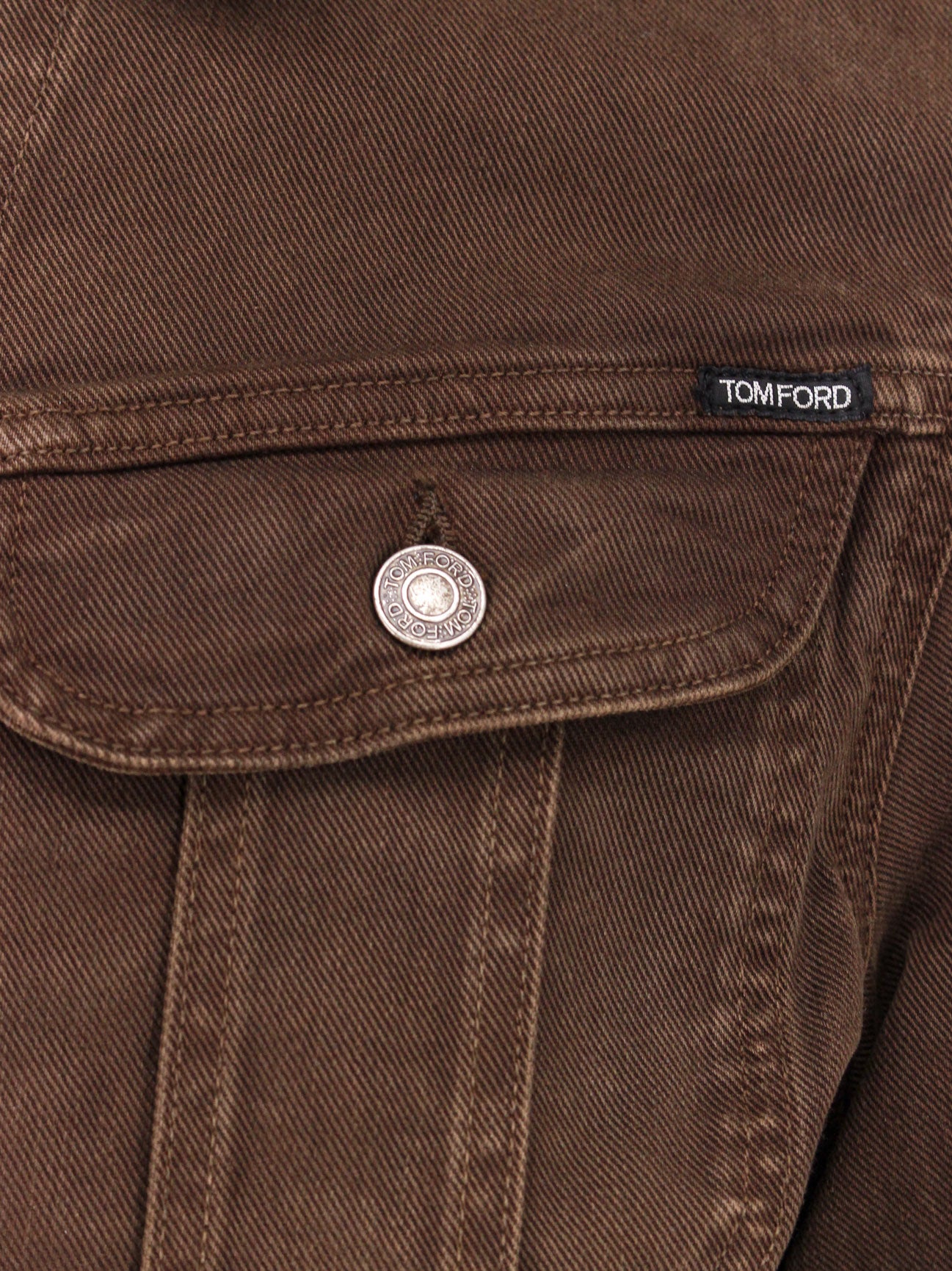 Tom Ford Jackets Brown Cotone