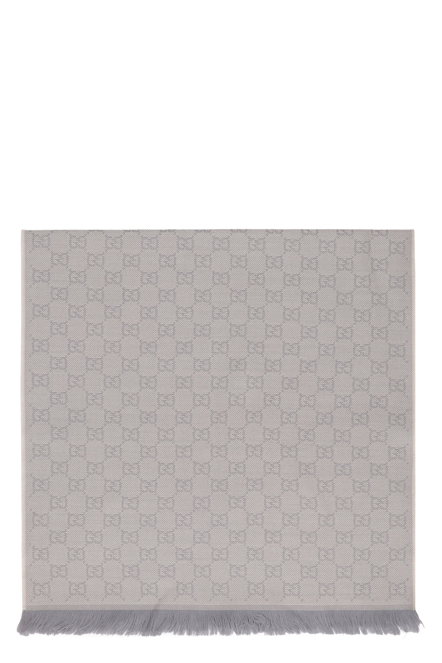 Wool Scarf Gg Grey