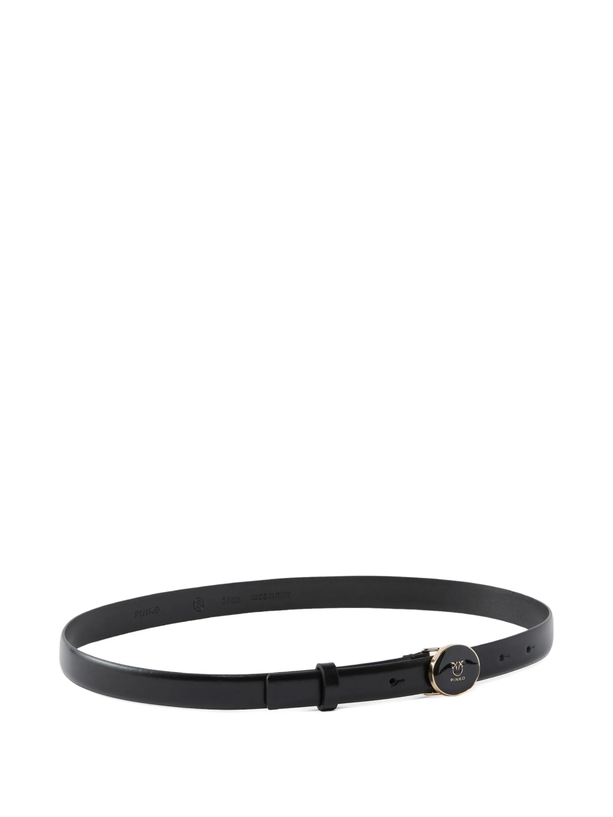 Round Enamel Black Cintura