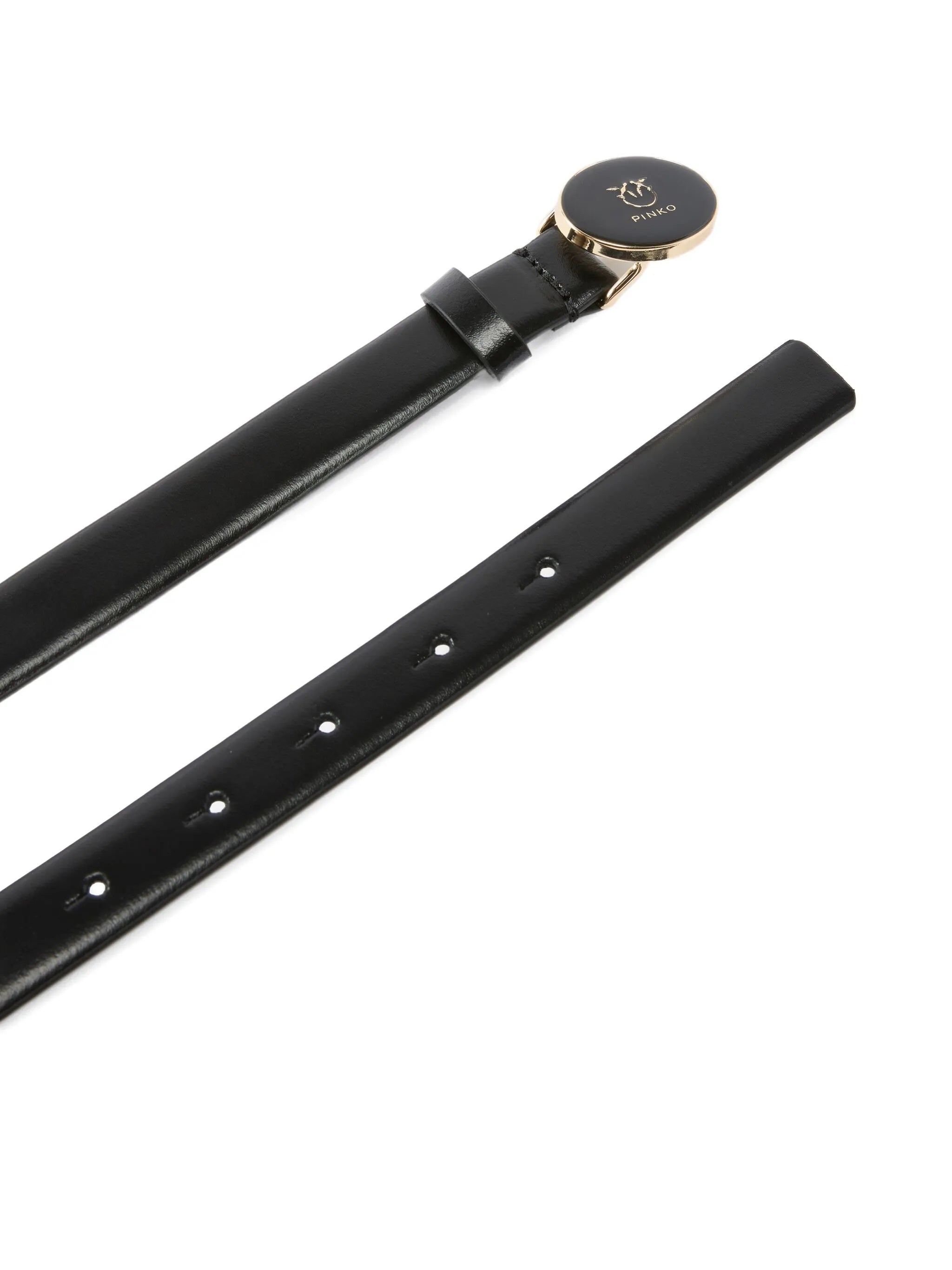 Round Enamel Black Cintura