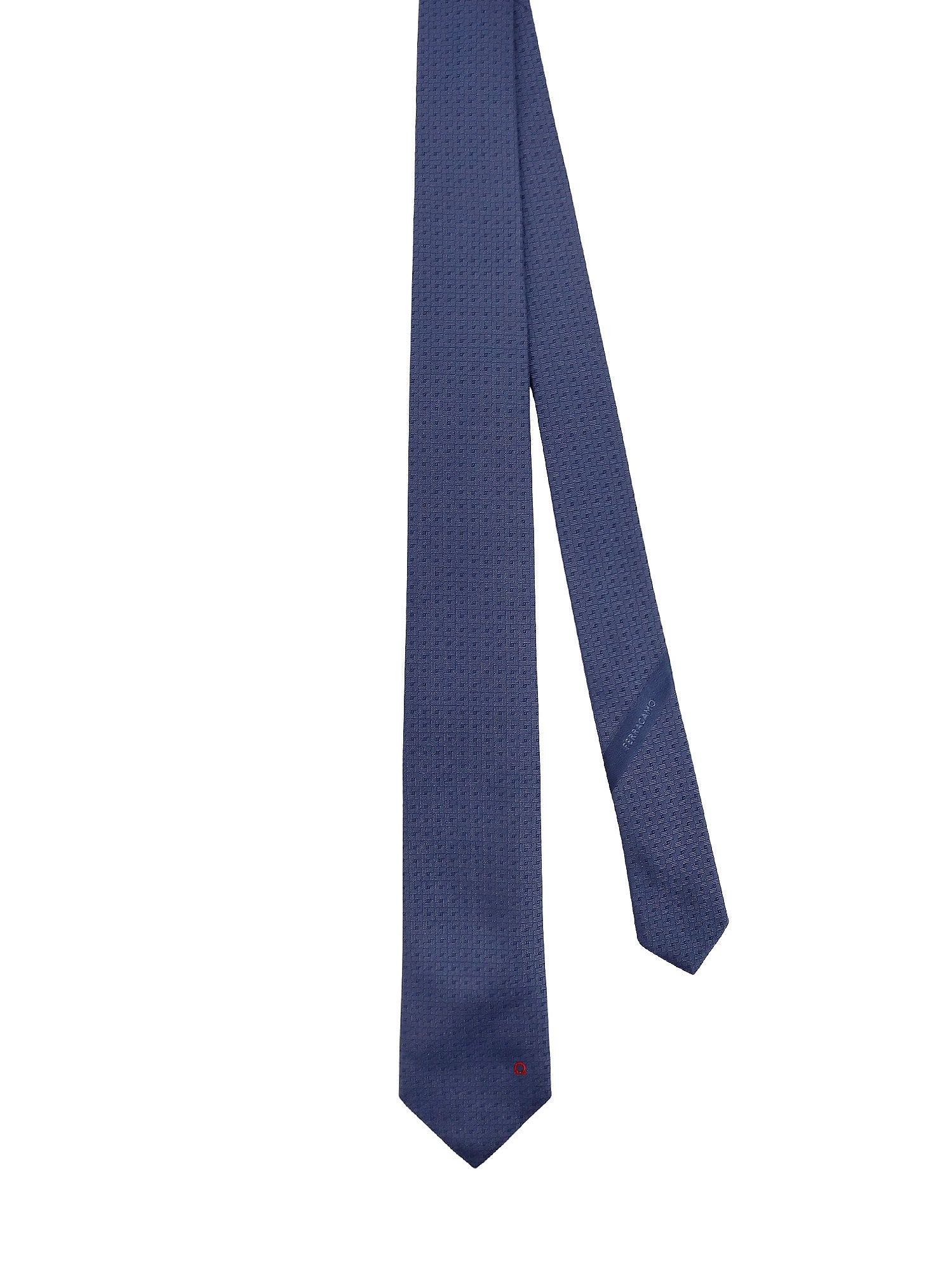 Ferragamo Ties Blue Seta