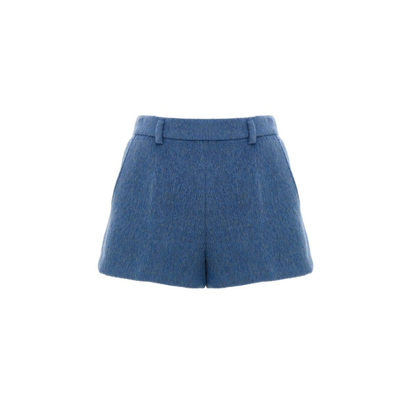 Gucci 50% Wool shorts in blue
