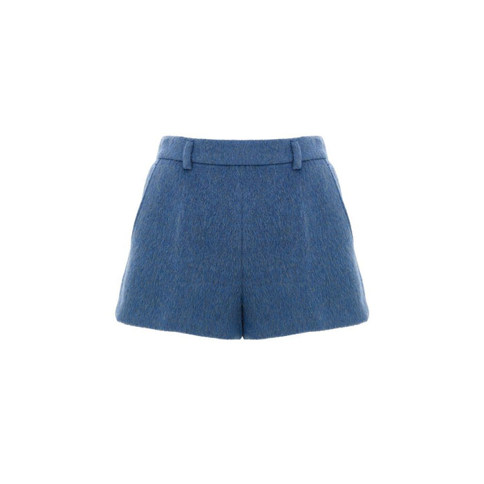Gucci 50% Wool shorts in blue