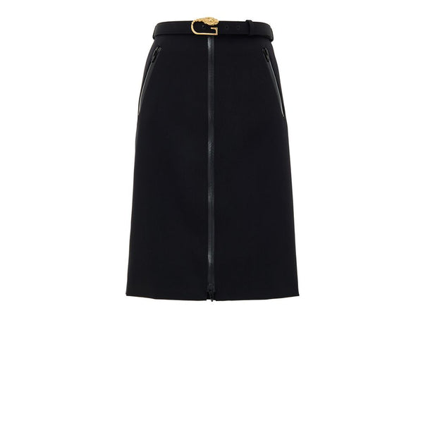 Gucci 98% Wool skirt in black