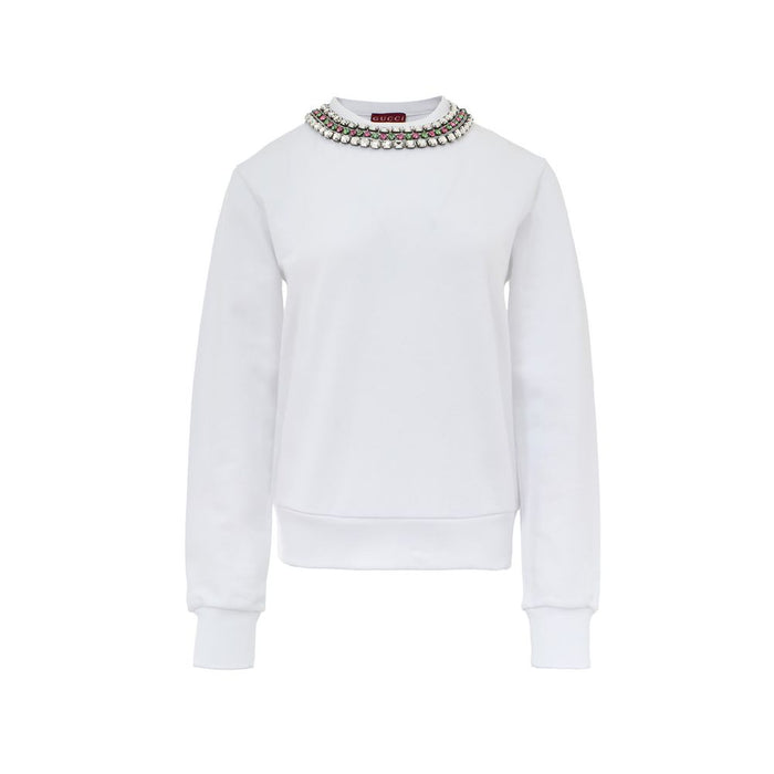 Gucci 100% Cotton sweatshirt in white