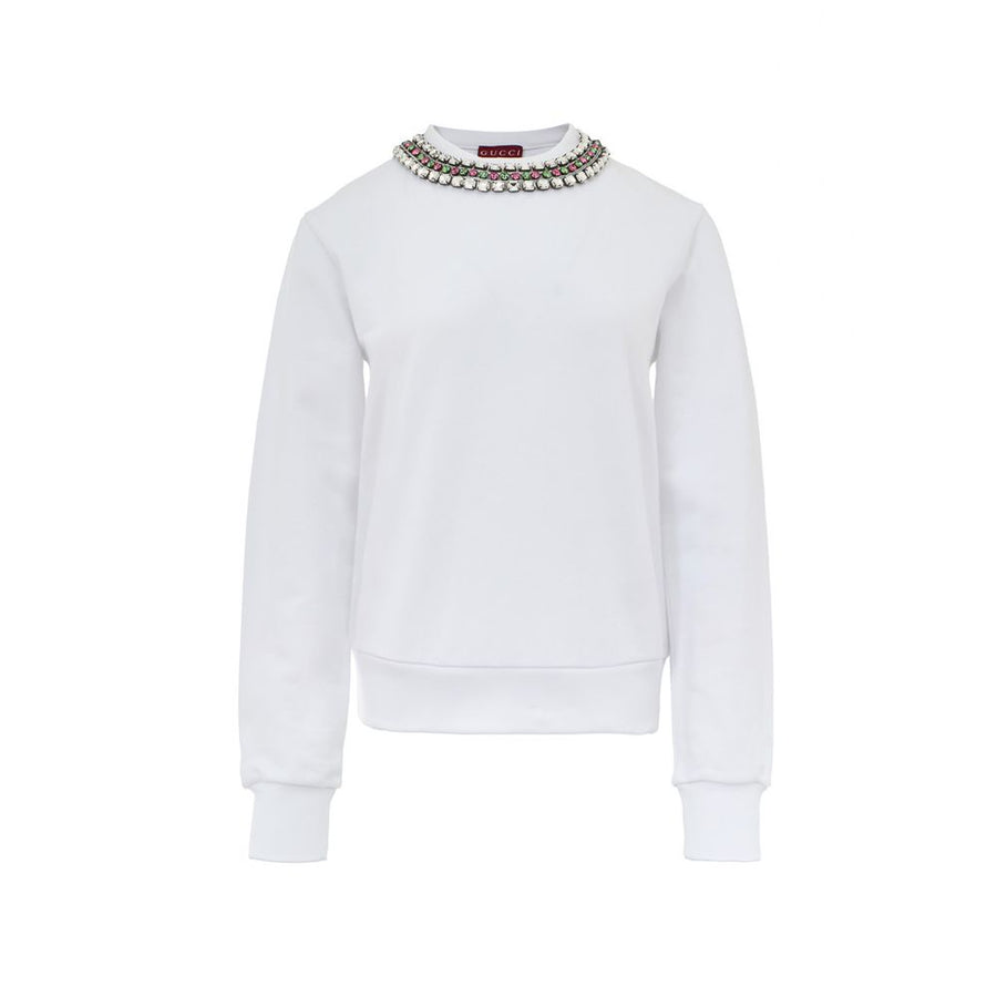 Gucci 100% Cotton sweatshirt in white