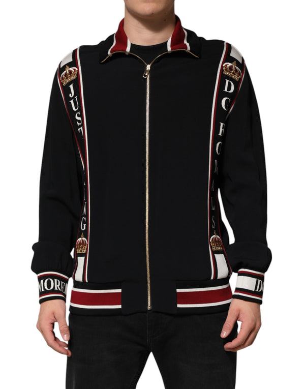 Dolce & Gabbana 97% Rayon sweatshirt in black