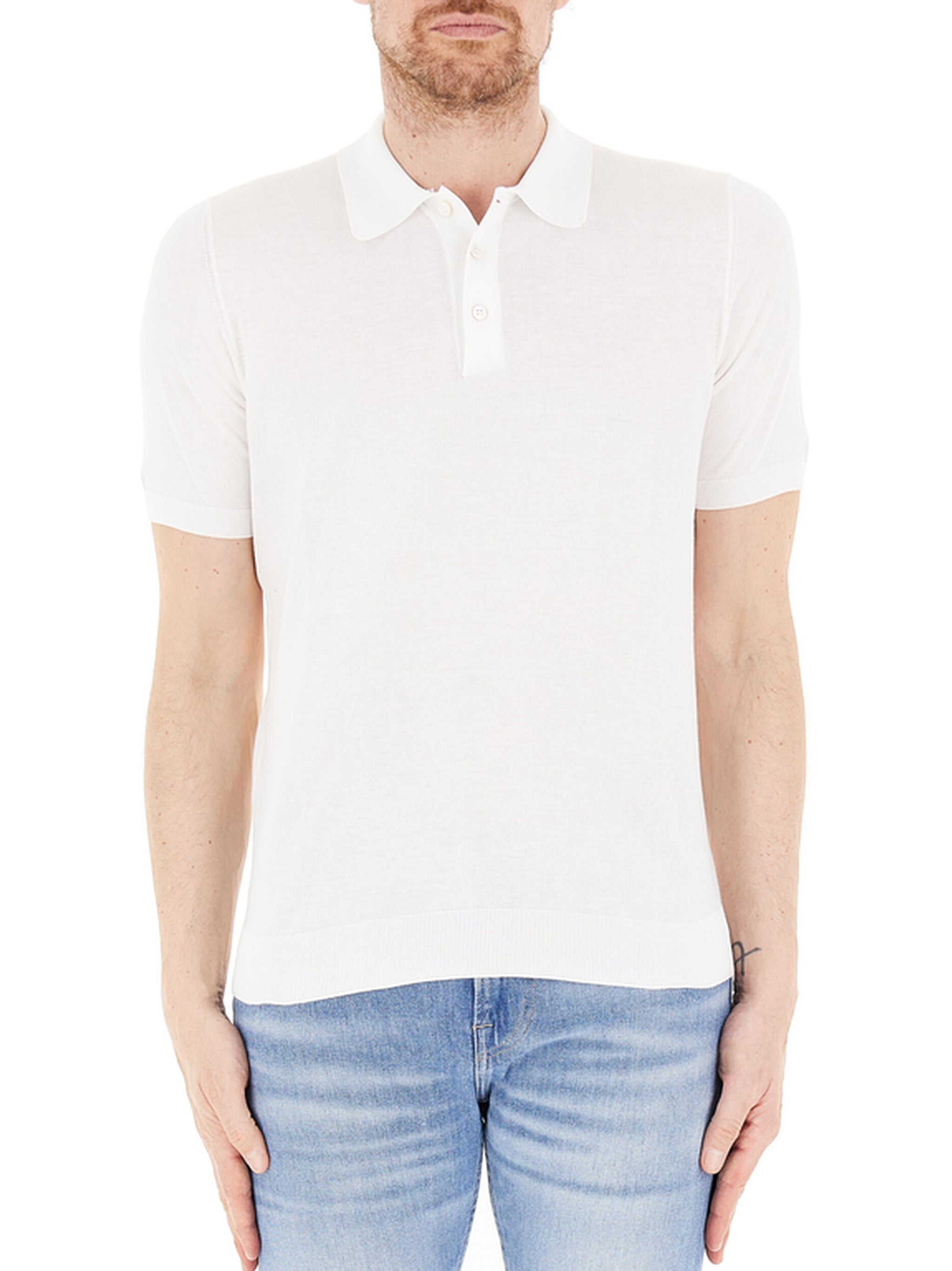 Tennis White Polo